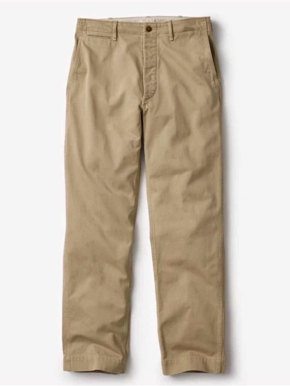 Buck Mason Men's Officer Pant 14202 Parachute Poplin 5.7 oz 100% Cotton Pants